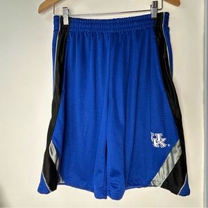 Colosseum "UK" Blue & Black Men's Gym Athletic Shorts Medium‎